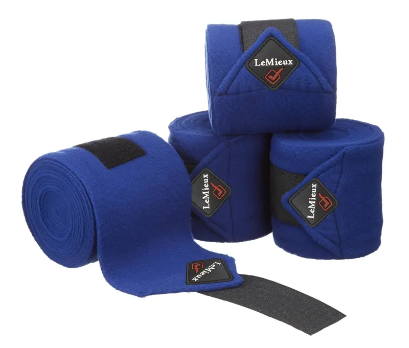 LeMieux Classic Polo Bandages Benetton Blue 1 LeMieux Classic Polo Bandages Benetton Blue