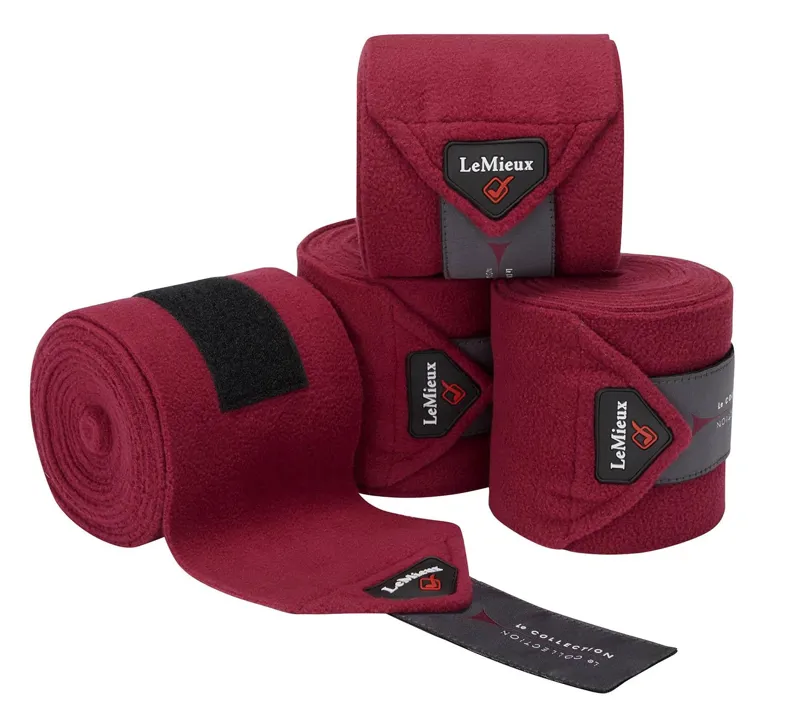 LeMieux Classic Polo Bandages Mulberry 1 LeMieux Classic Polo Bandages Mulberry