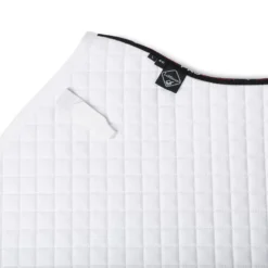 LeMieux Cotton Close Contact Half Square White Large -PREMIER EQUINE LeMieux Cotton Close Contact Half Square White 3