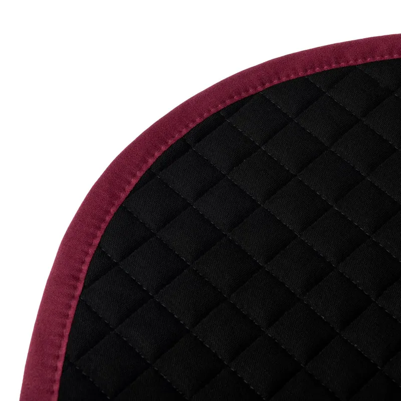 LeMieux Cotton Close Contact Square Burgundy 3 LeMieux Cotton Close Contact Square Burgundy - Image 3