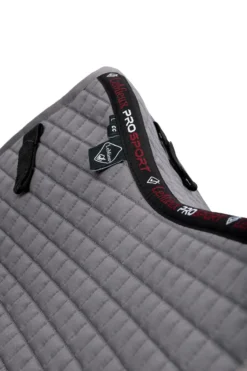 LeMieux Cotton Close Contact Square Grey Large -PREMIER EQUINE LeMieux Cotton Close Contact Square Grey 3