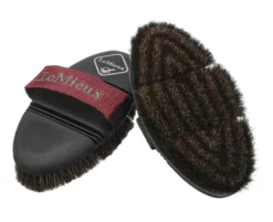 LeMieux Flexi Horse Hair Body Brush Black