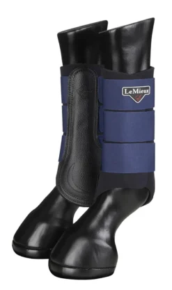 LeMieux Grafter Brushing Boot Ink Blue