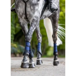 LeMieux Grafter Brushing Boot Ink Blue 6 LeMieux Grafter Brushing Boot Ink Blue -PREMIER EQUINE LeMieux Grafter Brushing Boots Ink Blue 4