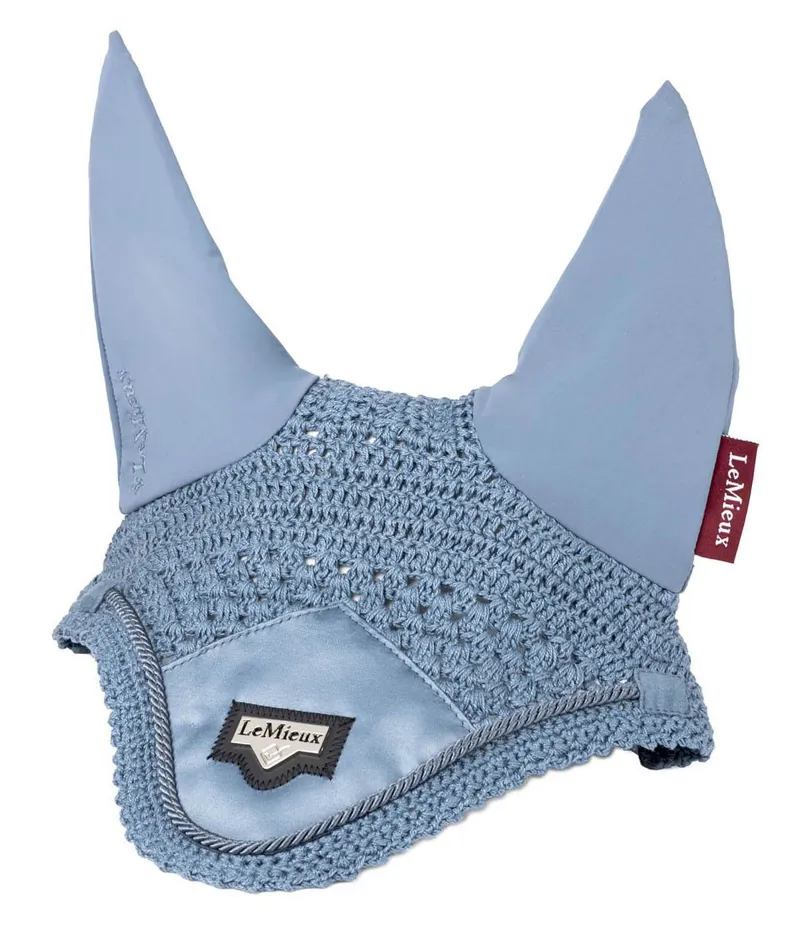 LeMieux Loire Fly Hood Ice Blue 1 LeMieux Loire Fly Hood Ice Blue
