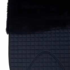 LeMieux Merino+ Dressage Square Half Lined Navy -PREMIER EQUINE LeMieux Merino Dressage Square Half Lined Navy 3