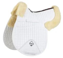 LeMieux Merino+ Half Lined GP Numnah White/Natural