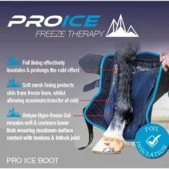 LeMieux ProIce Freeze Boots Black 7 LeMieux ProIce Freeze Boots Black -PREMIER EQUINE LeMieux ProIce Freeze Therapy Boots 2