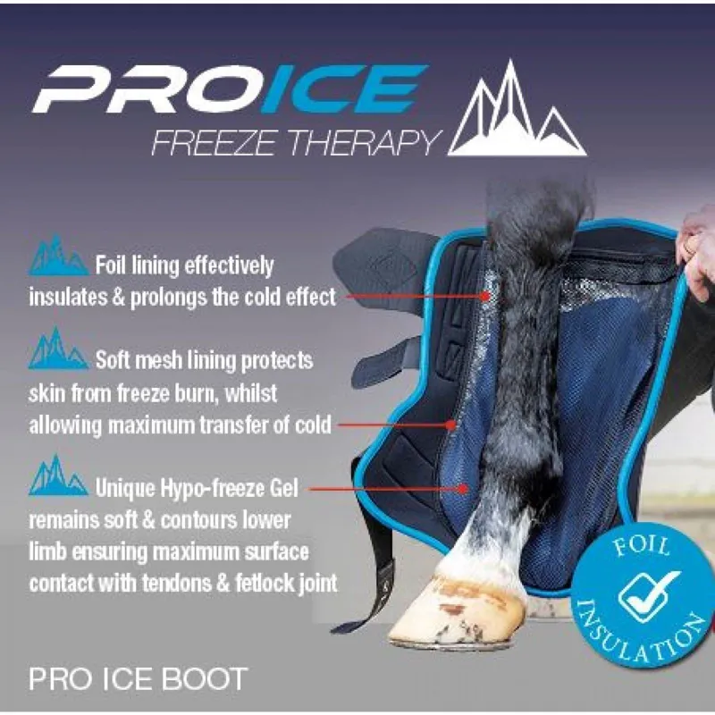 LeMieux ProIce Freeze Boots Black 4 LeMieux ProIce Freeze Boots Black - Image 4