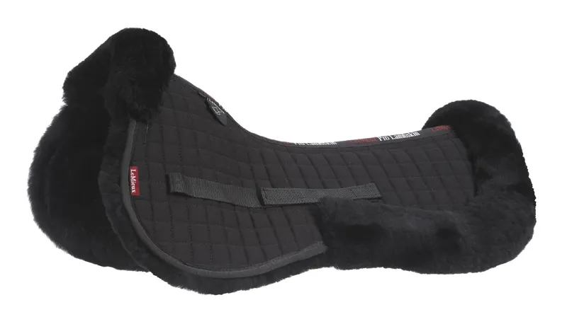 LeMieux Merino+ Half Pad Black 1 LeMieux Merino+ Half Pad Black