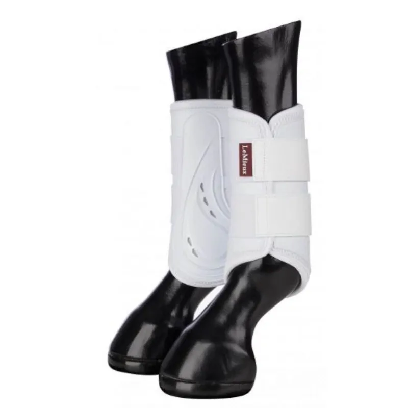 LeMieux ProShell Brushing Boots White 1 LeMieux ProShell Brushing Boots White