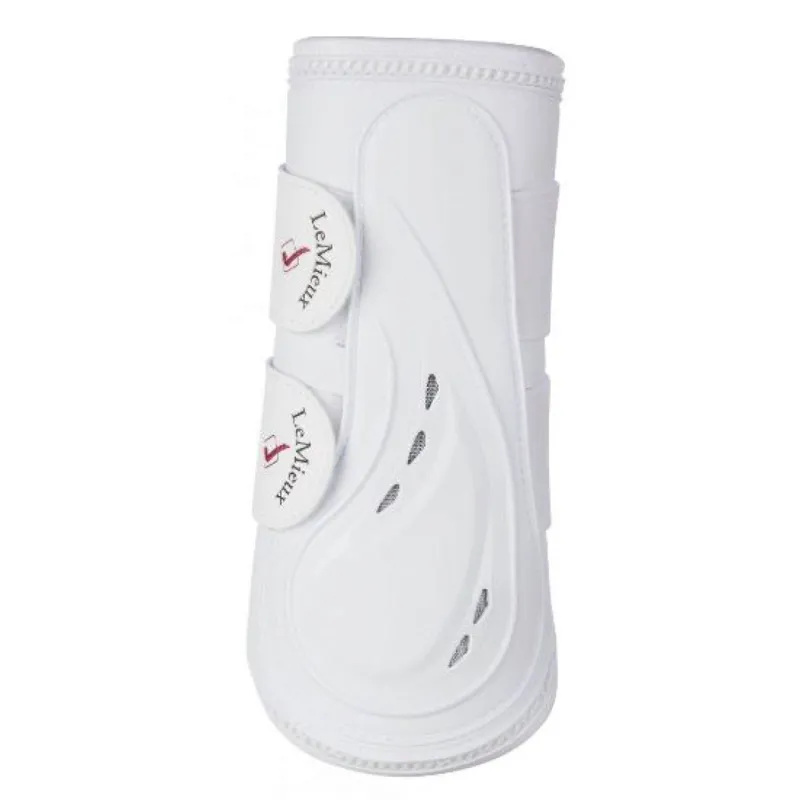 LeMieux ProShell Brushing Boots White 2 LeMieux ProShell Brushing Boots White - Image 2
