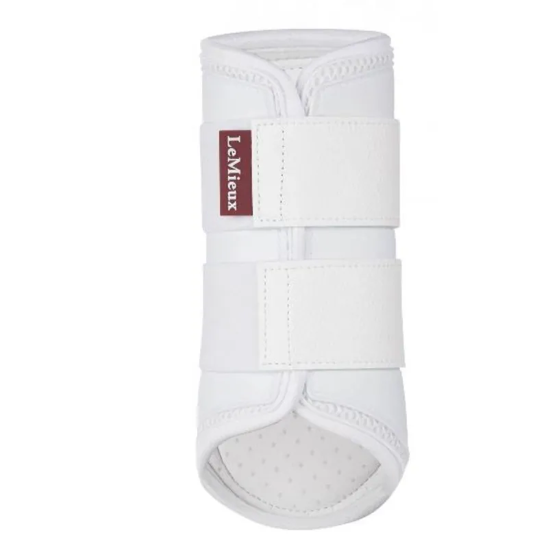 LeMieux ProShell Brushing Boots White 3 LeMieux ProShell Brushing Boots White - Image 3