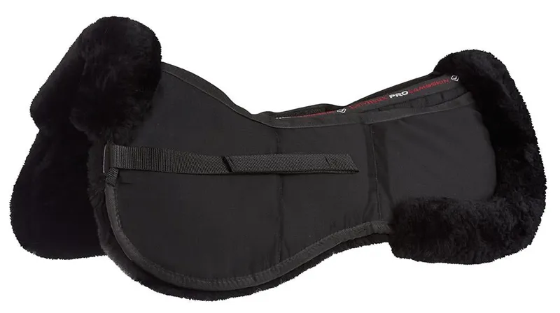 LeMieux ProSorb Merino+ 3 Pocket Half Pad Black 2 LeMieux ProSorb Merino+ 3 Pocket Half Pad Black - Image 2