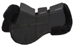 LeMieux ProSorb Merino+ 3 Pocket Half Pad Black 17 LeMieux ProSorb Merino+ 3 Pocket Half Pad Black -PREMIER EQUINE LeMieux ProSorb Lambskin 3 Pocket Half Pad BlackBlack 3