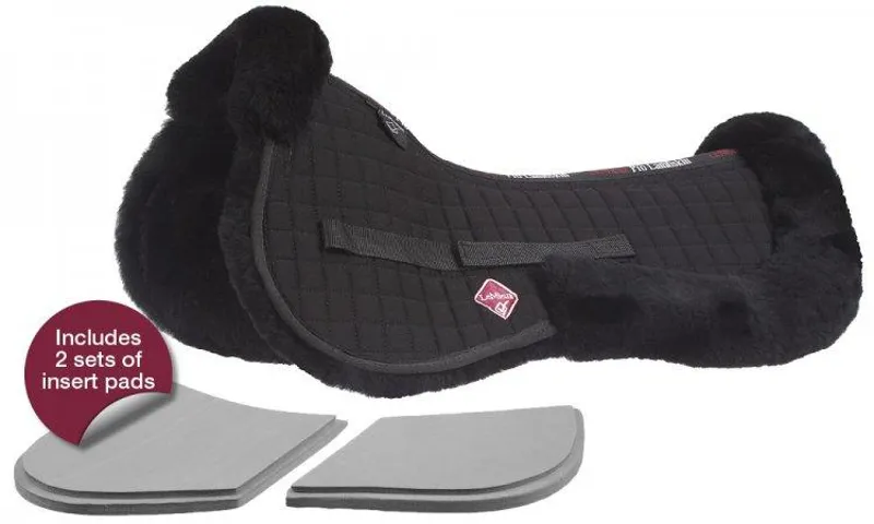 LeMieux ProSorb Merino+ Half Pad Black 1 LeMieux ProSorb Merino+ Half Pad Black