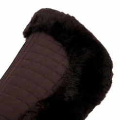 LeMieux ProSorb Merino+ Half Pad Brown -PREMIER EQUINE LeMieux ProSorb Lambskin Half Pad BrownBrown 2