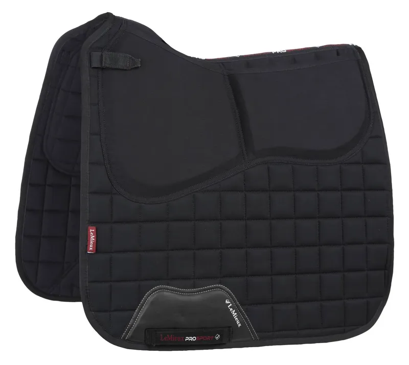 LeMieux ProSorb Dressage Square Black 1 LeMieux ProSorb Dressage Square Black