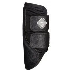 LeMieux Mesh Brushing Boots Black -PREMIER EQUINE LeMieux ProSport Mesh Brushing Boots 4