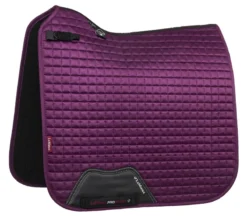 LeMieux Suede Dressage Square Plum