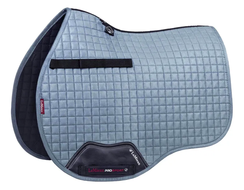 LeMieux Suede GP Square Ice Blue 1 LeMieux Suede GP Square Ice Blue