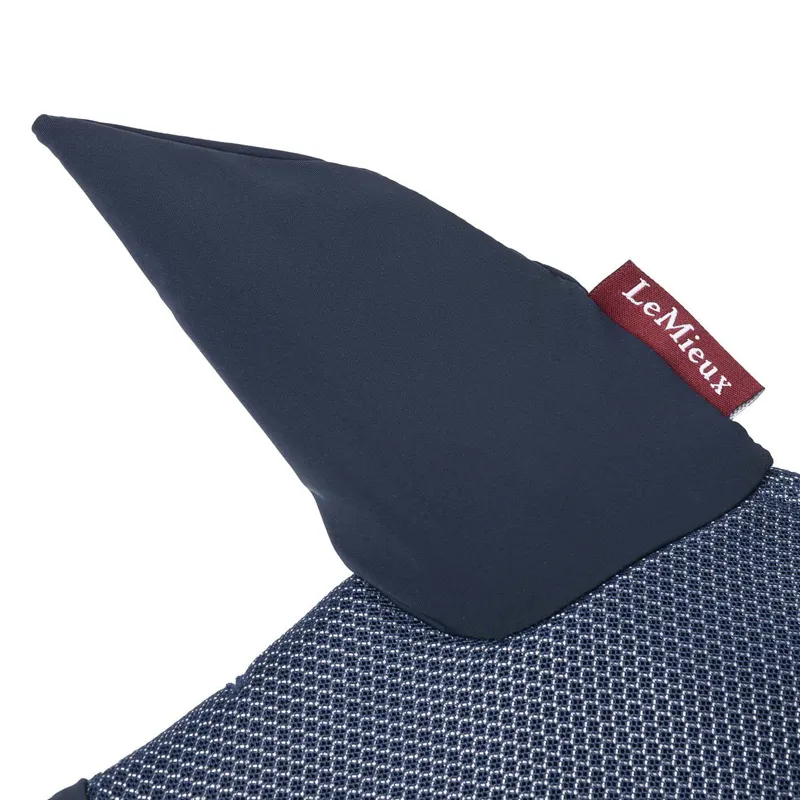 LeMieux Ultra Mesh Fly Hood Navy 3 LeMieux Ultra Mesh Fly Hood Navy - Image 3