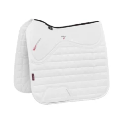 LeMieux X-Grip Silicone Dressage Square White