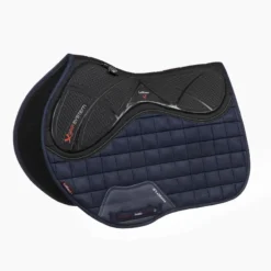 LeMieux X-Grip Silicone EuroJump Square Navy