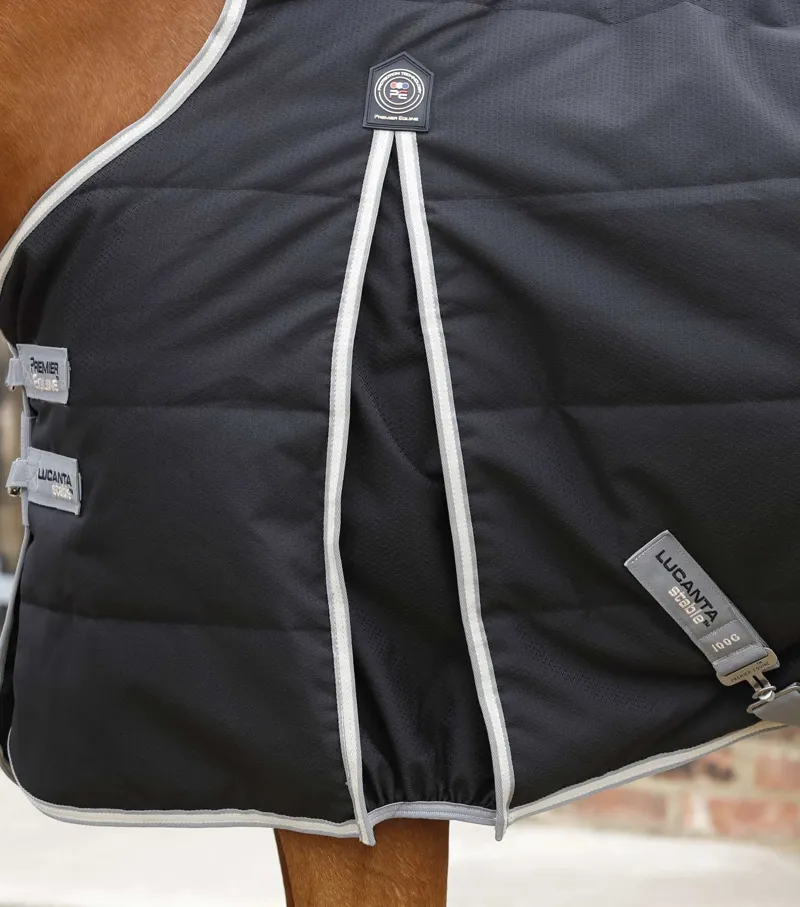 Premier Equine Lucanta Demi Stable Rug 100g Black 4 Premier Equine Lucanta Demi Stable Rug 100g Black - Image 4