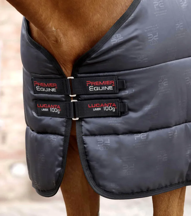 Premier Equine 100g Lucanta Rug Liner Black 3 Premier Equine 100g Lucanta Rug Liner Black - Image 3