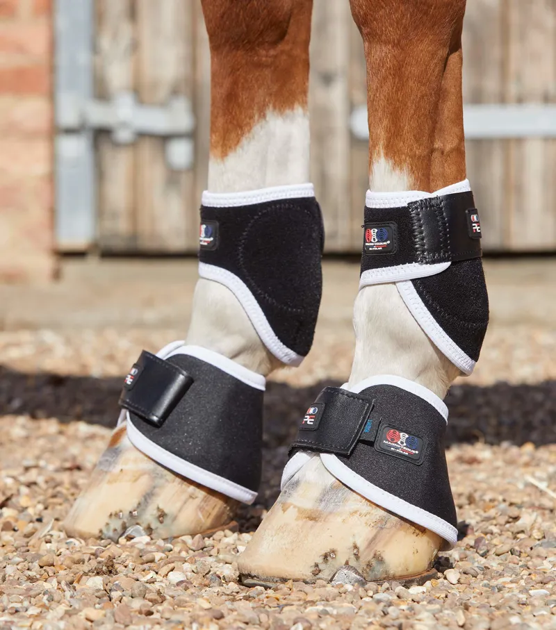 Premier Equine Magni-Teque Magnetic Hoof Boots Black 1 Premier Equine Magni-Teque Magnetic Hoof Boots Black