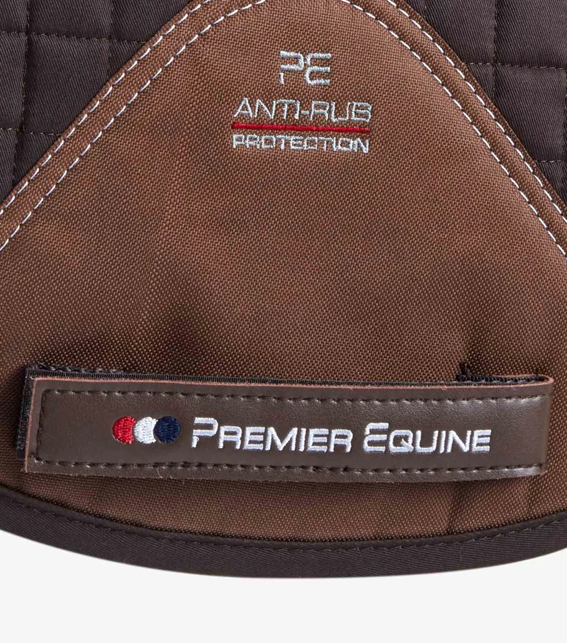 Premier Equine Merino Wool Saddle Pad - GP Numnah Brown/Brown Wool 2 Premier Equine Merino Wool Saddle Pad - GP Numnah Brown/Brown Wool - Image 2