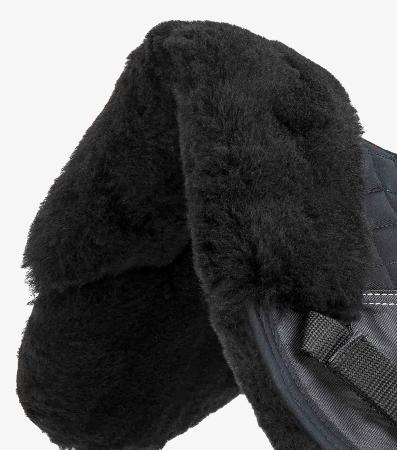 Premier Equine Merino Wool Half Pad - Black/Black Wool 3 Premier Equine Merino Wool Half Pad - Black/Black Wool - Image 3