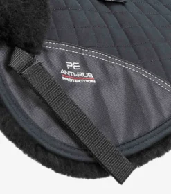 Premier Equine Merino Wool Half Pad - Black/Black Wool 10 Premier Equine Merino Wool Half Pad - Black/Black Wool -PREMIER EQUINE Merino Wool Half Pad Black Black 5