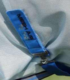 Premier Equine Mesh Air Fly Rug With Surcingles Blue -PREMIER EQUINE Mesh Air Fly Rug with Surcingles Blue 5