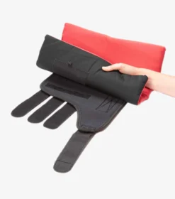 Premier Equine Nano-Tec Infrared Boot Wrap Liners Black/Red -PREMIER EQUINE Nano Tec Infrared Boot Liners 4