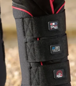 Premier Equine Nano-Tec Infrared Boot Wrap Black/Red -PREMIER EQUINE Nano Tec Infrared Boots Wraps 3