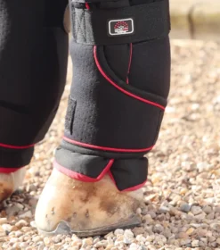 Premier Equine Nano-Tec Infrared Boot Wrap Black/Red -PREMIER EQUINE Nano Tec Infrared Boots Wraps 5