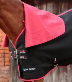 Premier Equine Nano-Tec Infrared Horse Rug Black/Red 7 Premier Equine Nano-Tec Infrared Horse Rug Black/Red -PREMIER EQUINE Nano Tec Infrared Rug 3