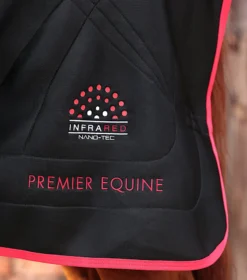 Premier Equine Nano-Tec Infrared Horse Rug Black/Red 9 Premier Equine Nano-Tec Infrared Horse Rug Black/Red -PREMIER EQUINE Nano Tec Infrared Rug 5