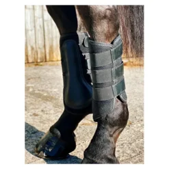 Apollo Air Breathe Brushing Boots Black 7 Apollo Air Breathe Brushing Boots Black -PREMIER EQUINE P BRU BOO A602 04 2