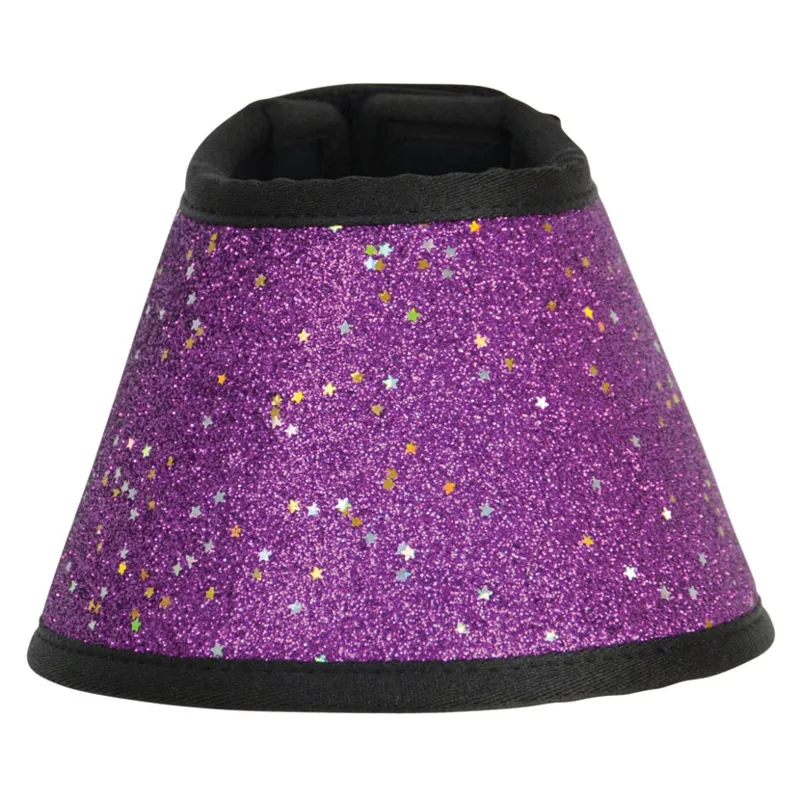 Hy Impact Dazzle Over Reach Boots In Purple Sparkle 1 Hy Impact Dazzle Over Reach Boots In Purple Sparkle