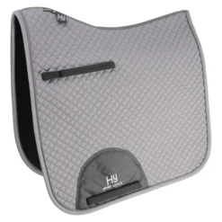 Hy Sport Active Dressage Saddle Pad In Pencil Point Grey