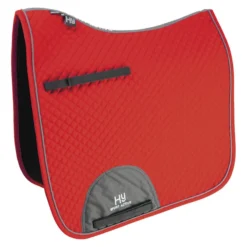 Hy Sport Active Dressage Saddle Pad In Rosette Red
