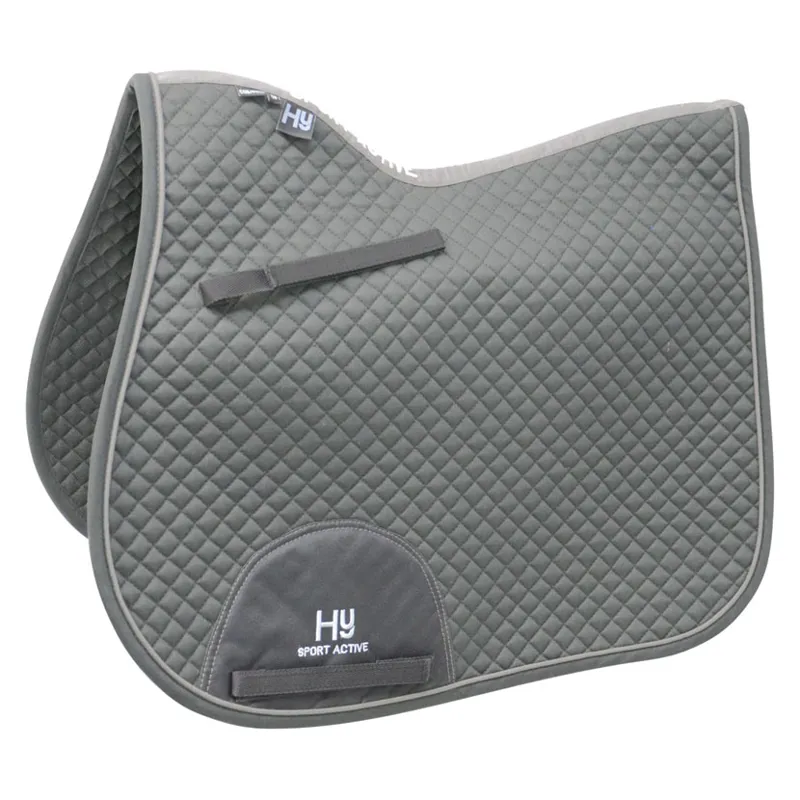 Hy Sport Active GP Saddle Pad In Pencil Point Grey 1 Hy Sport Active GP Saddle Pad In Pencil Point Grey