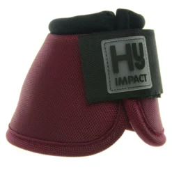 Hy Impact Pro Over Reach Boots In Burgundy