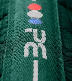 Premier Equine Plain Cotton Saddle Pad - Dressage Square Green -PREMIER EQUINE Plain Cotton Dressage Square Green 6