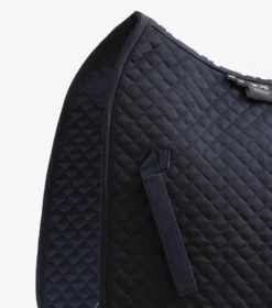 Premier Equine Pony Plain Cotton GP/Jump Square Navy -PREMIER EQUINE Plain Cotton GPJump Square Navy 3 2