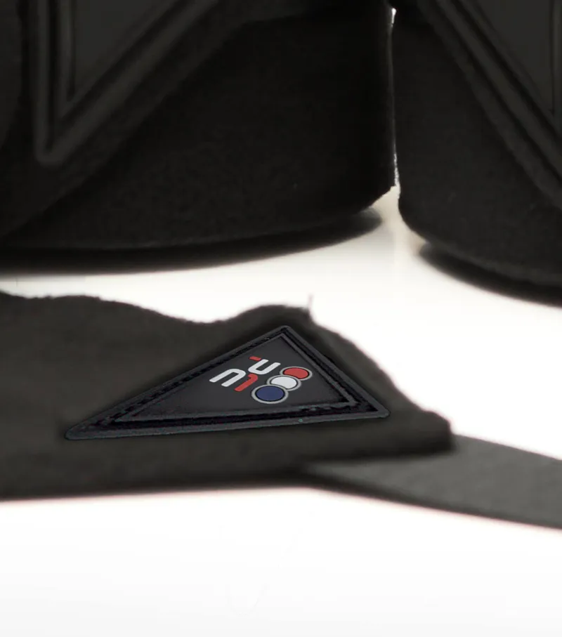 Premier Equine Horse Polo Fleece Bandages Black 3 Premier Equine Horse Polo Fleece Bandages Black - Image 3