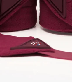 Premier Equine Horse Polo Fleece Bandages Burgundy 5 Premier Equine Horse Polo Fleece Bandages Burgundy -PREMIER EQUINE Polo Fleece Bandages Burgundy 3